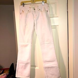 Abercrombie & Fitch denim white